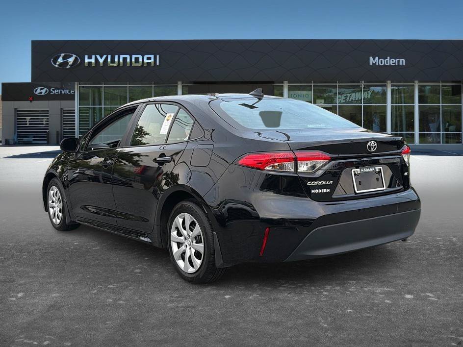 Used 2025 Midnight Black Metallic Toyota LE image 6