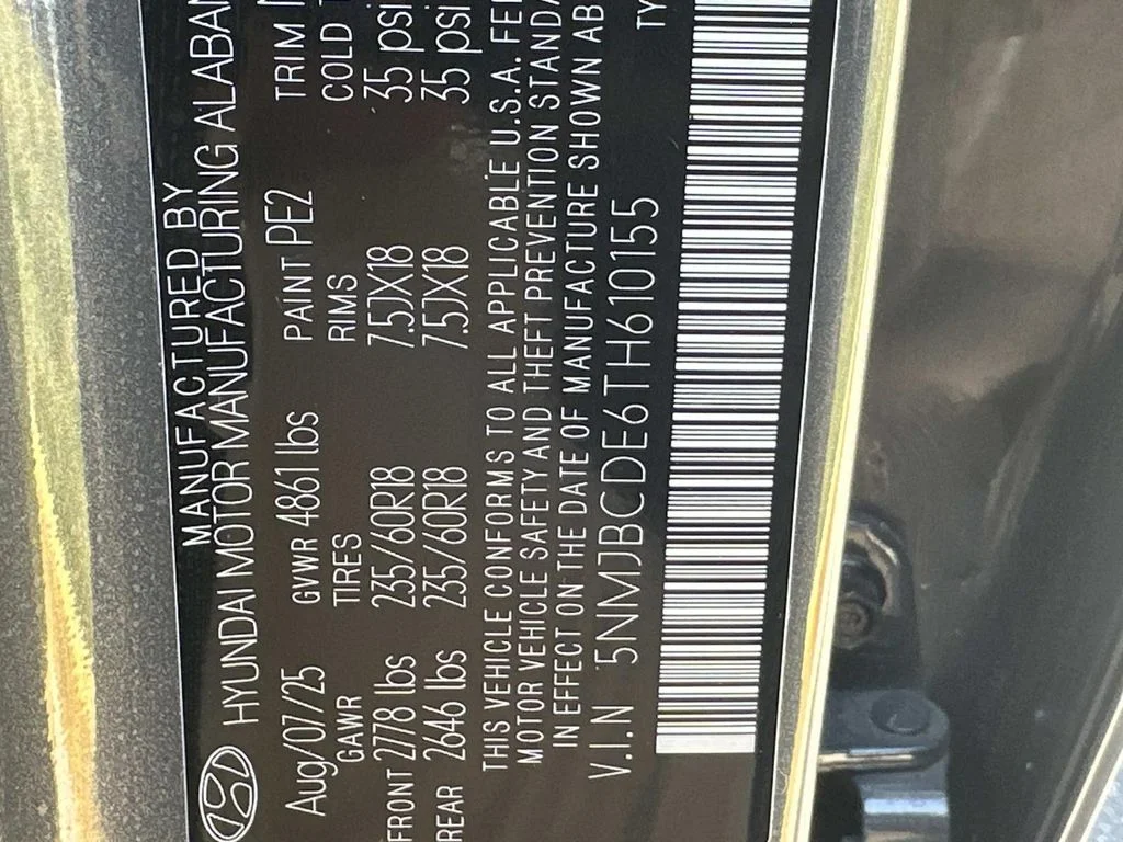Used 2026 Gray Hyundai SEL image 30