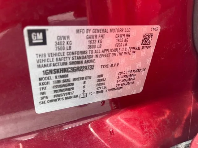Used 2016 SIREN RED TINTCOAT Chevrolet LT image 34