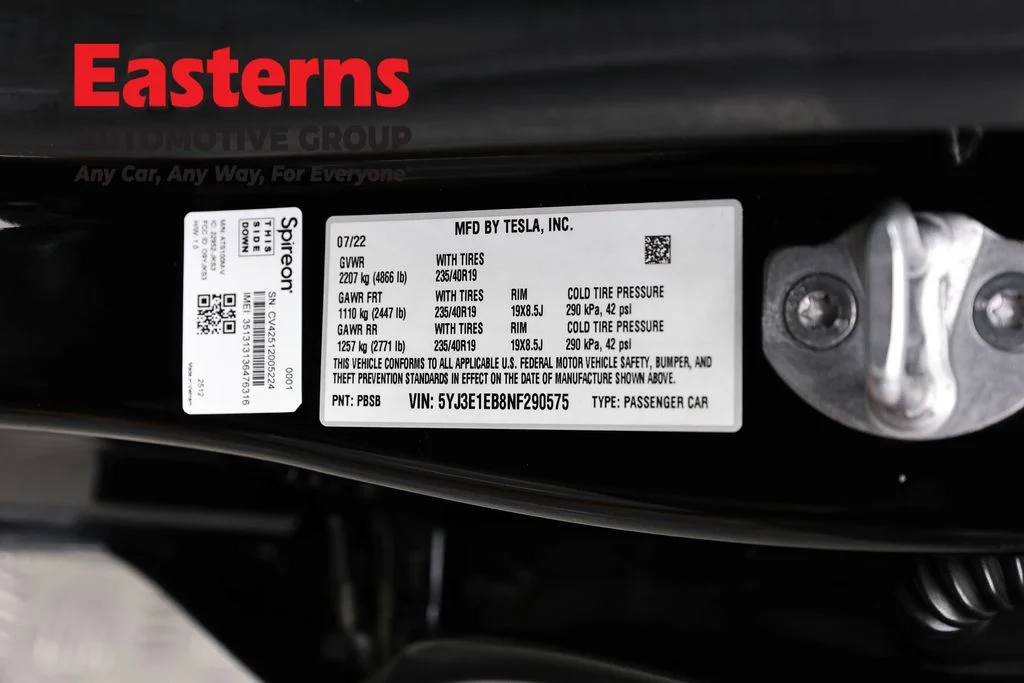 Used 2022 Black Tesla Long Range image 30