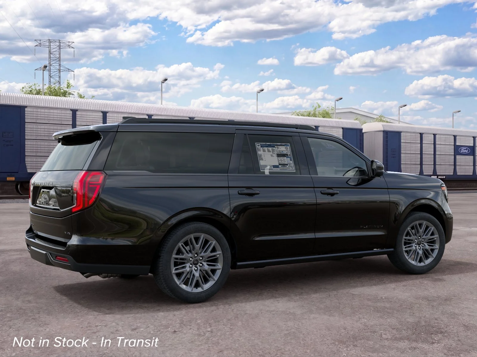 New 2027 Agate Black Metallic Ford MAX Platinum image 6