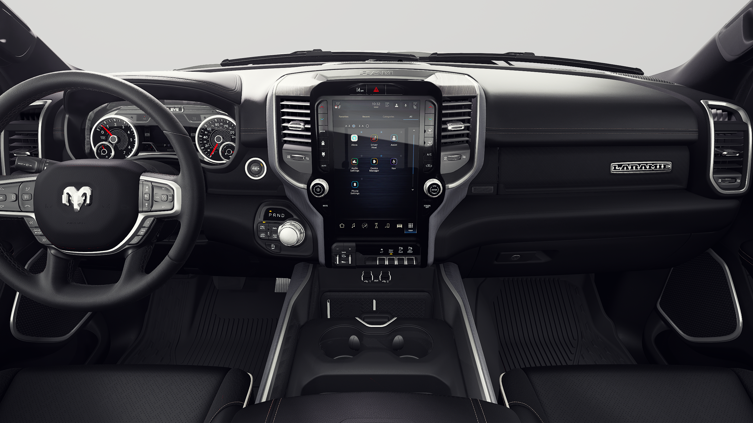 New 2027 Diamond Black Crystal Pearl-Coat Exterior Paint RAM LARAMIE image 18