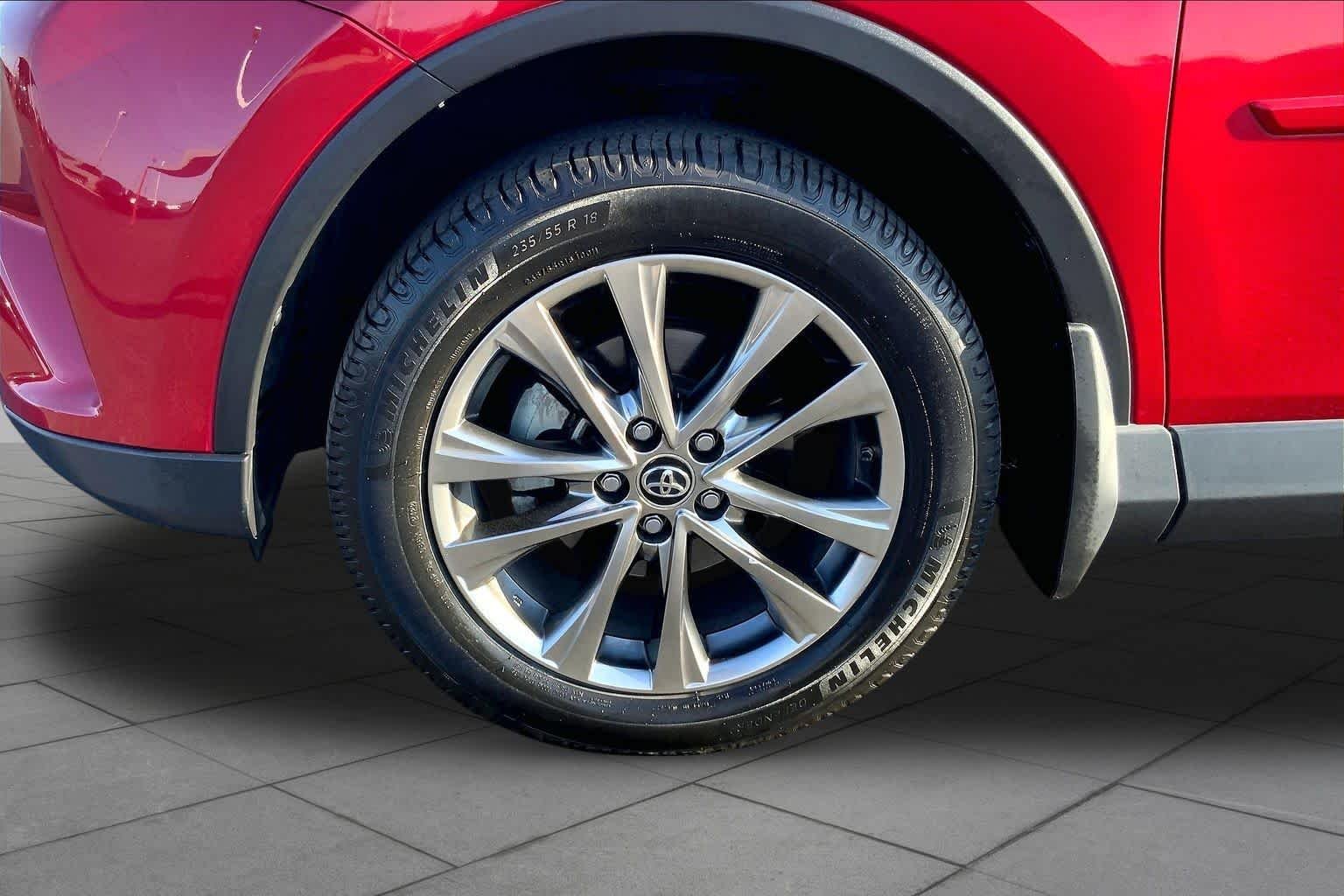 Used 2017 Barcelona Red Metallic Toyota Limited image 10