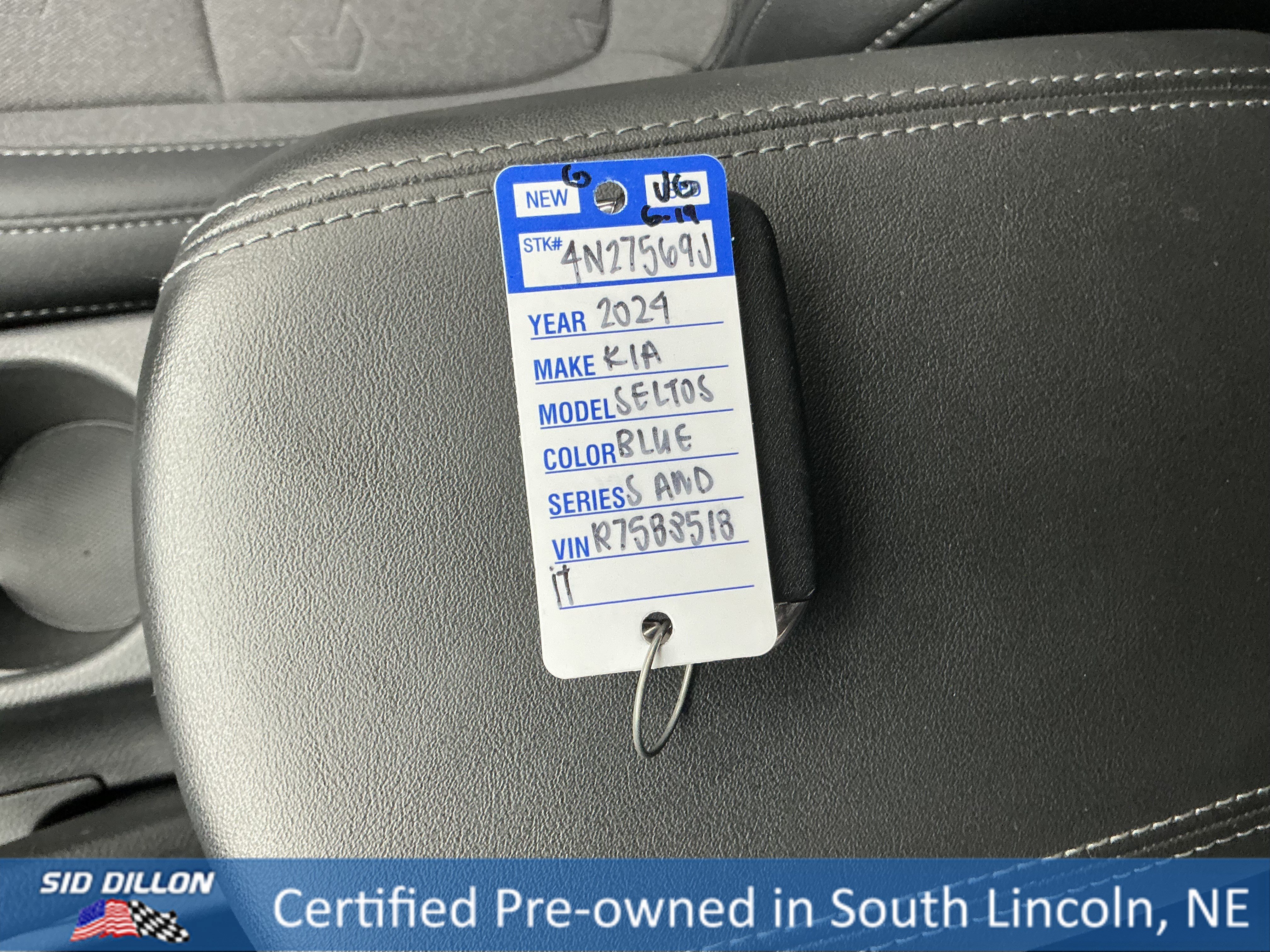 Used 2024 Neptune Blue Kia S image 8
