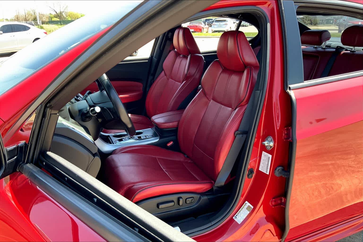 Used 2019 San Marino Red Acura w/A-Spec Pkg Red Leather image 7