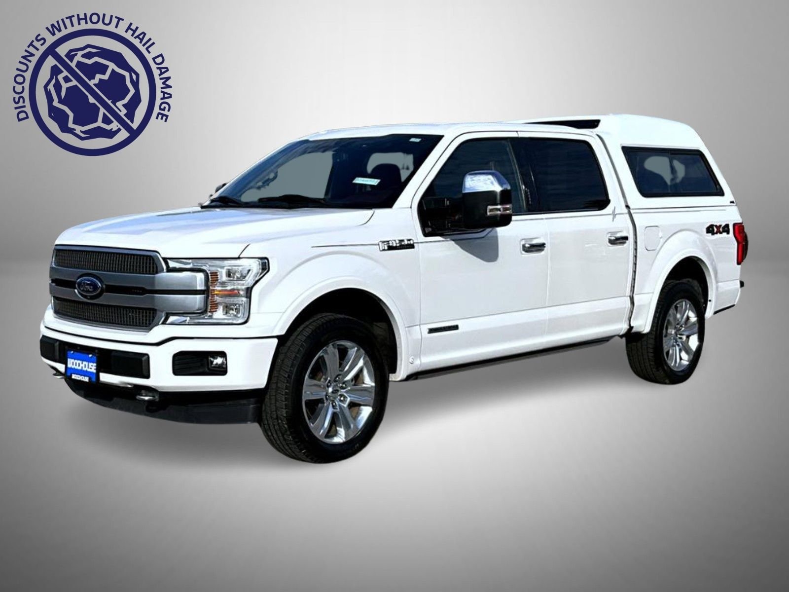 Used 2018 White Ford Platinum image 1