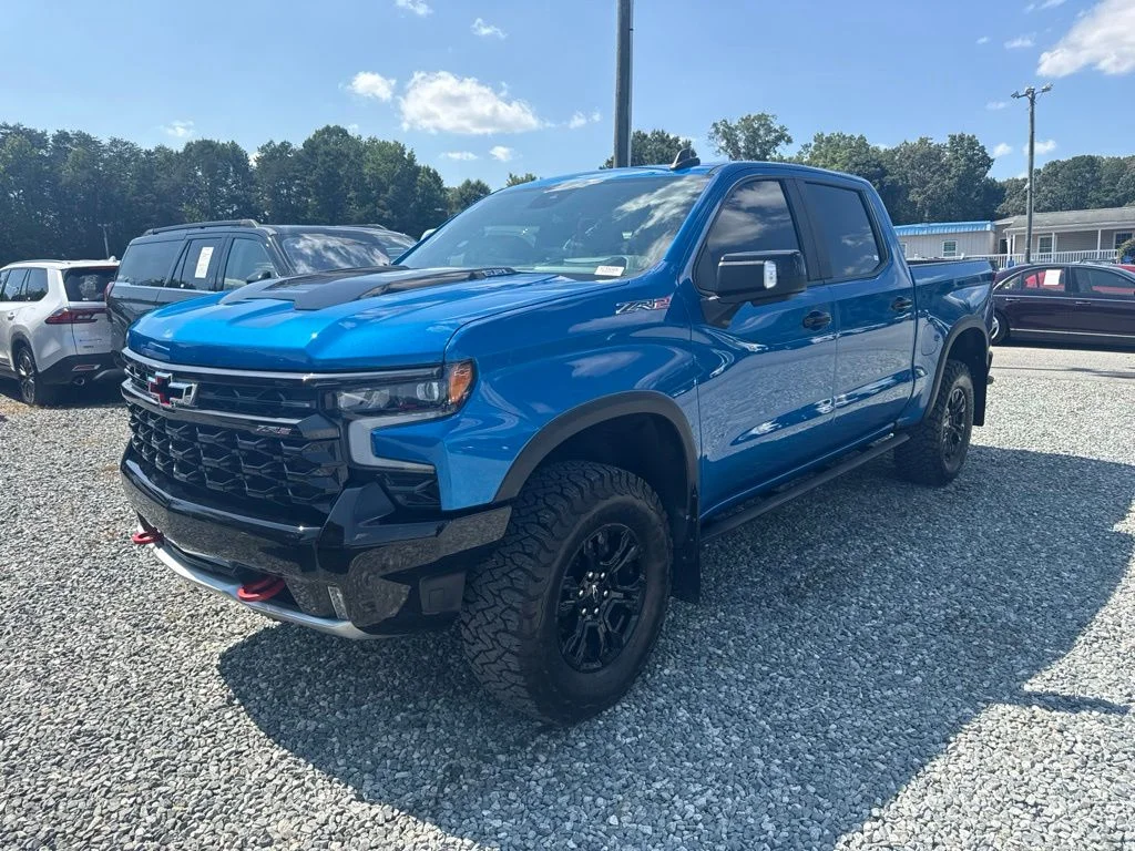 Used 2022 Blue Chevrolet ZR2 image 1