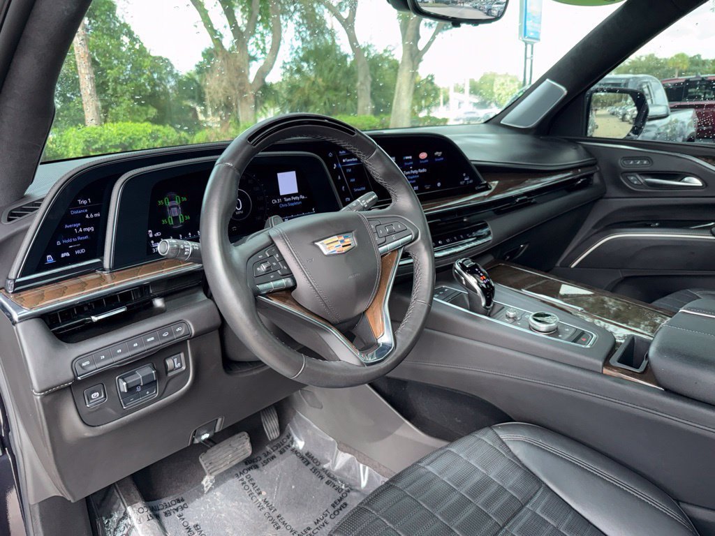 Used 2024 Galactic Gray Metallic Cadillac Sport Platinum image 18