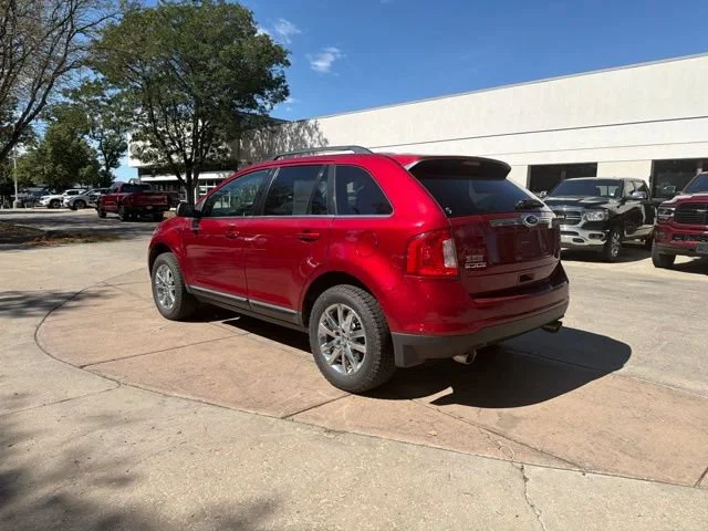 Used 2014 Ruby Red Metallic Ford Limited image 3