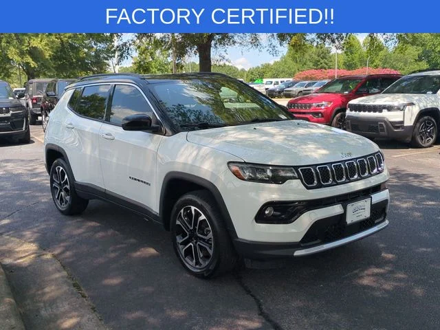 Used 2023 White Jeep Limited image 7