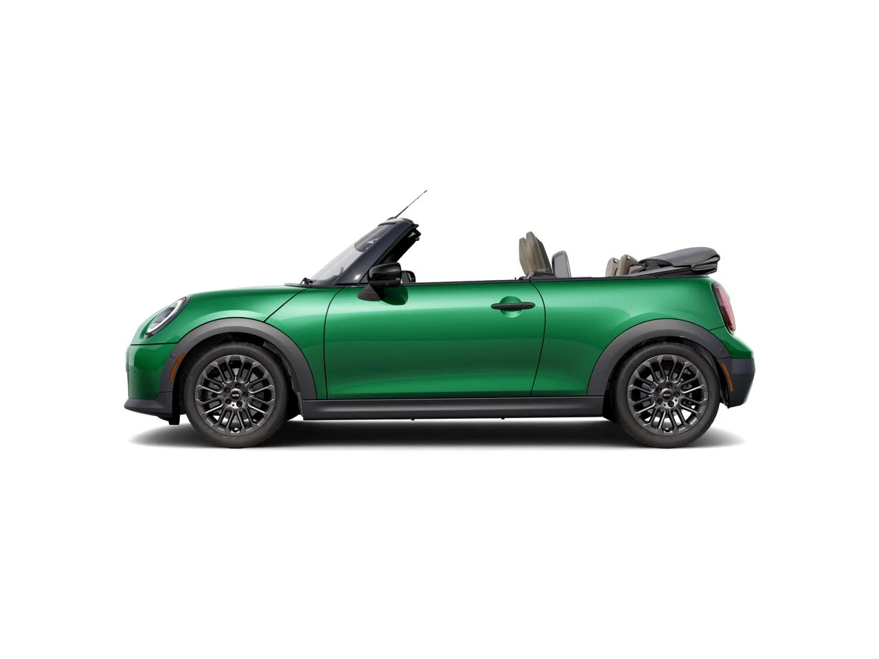 New 2027 British Racing Green IV Metallic MINI ICONIC image 4