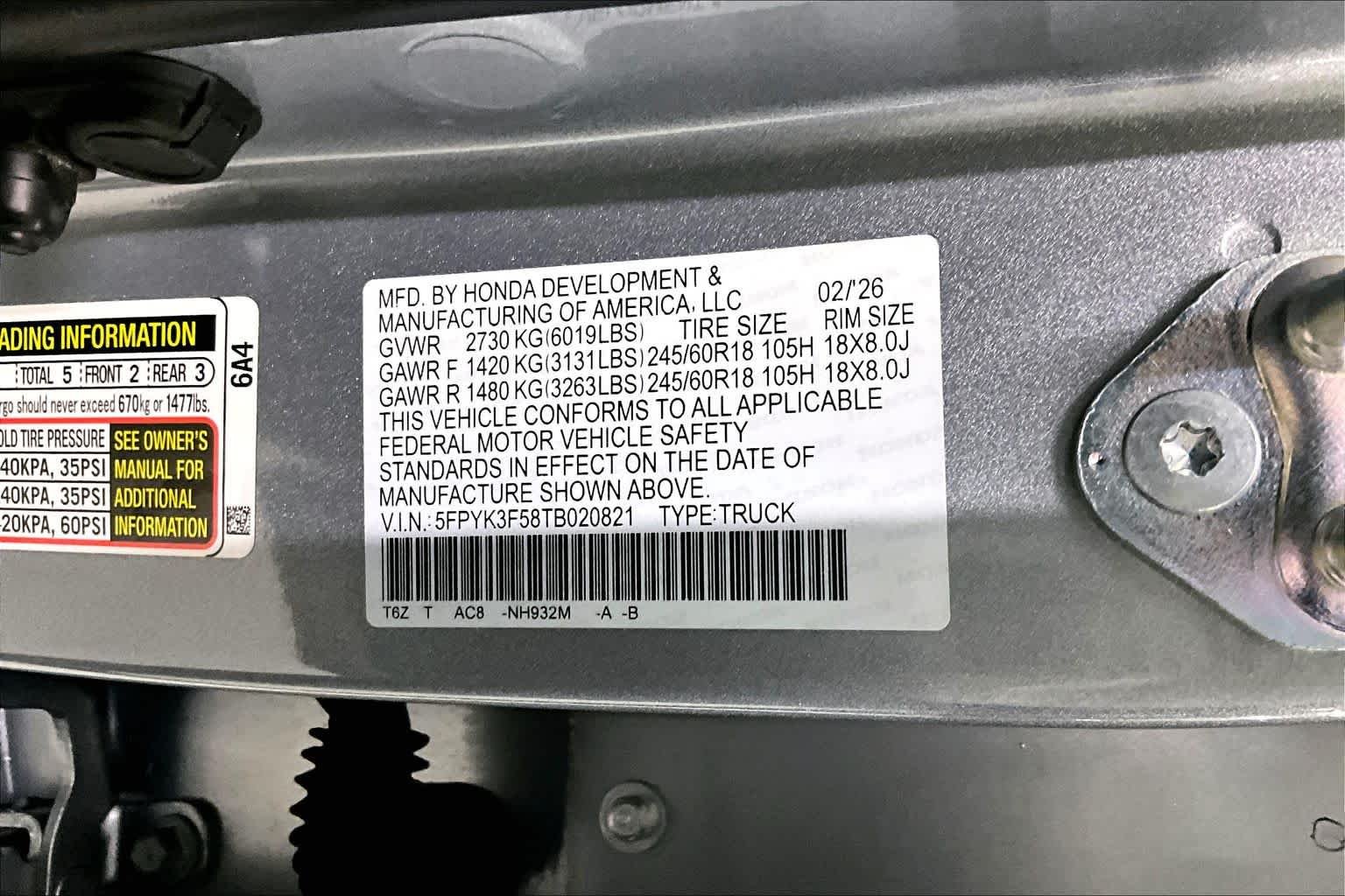 Used 2026  Honda RTL image 31