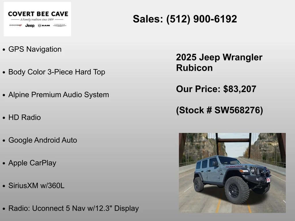 2025 Jeep Wrangler 4-Door Rubicon - Photo 24