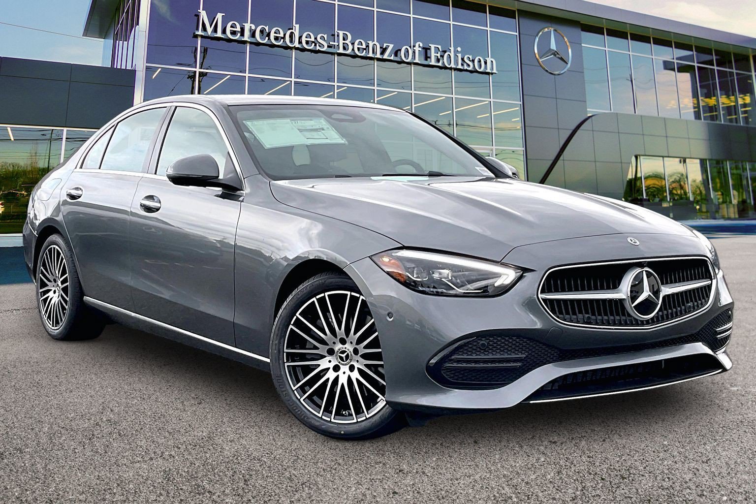 New 2026 Selenite Grey Metallic Mercedes-Benz C 300 image 14