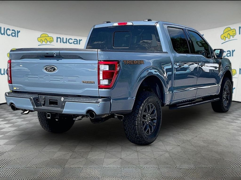 Used 2023 Azure Gray Metallic Tri-Coat Ford Tremor image 6