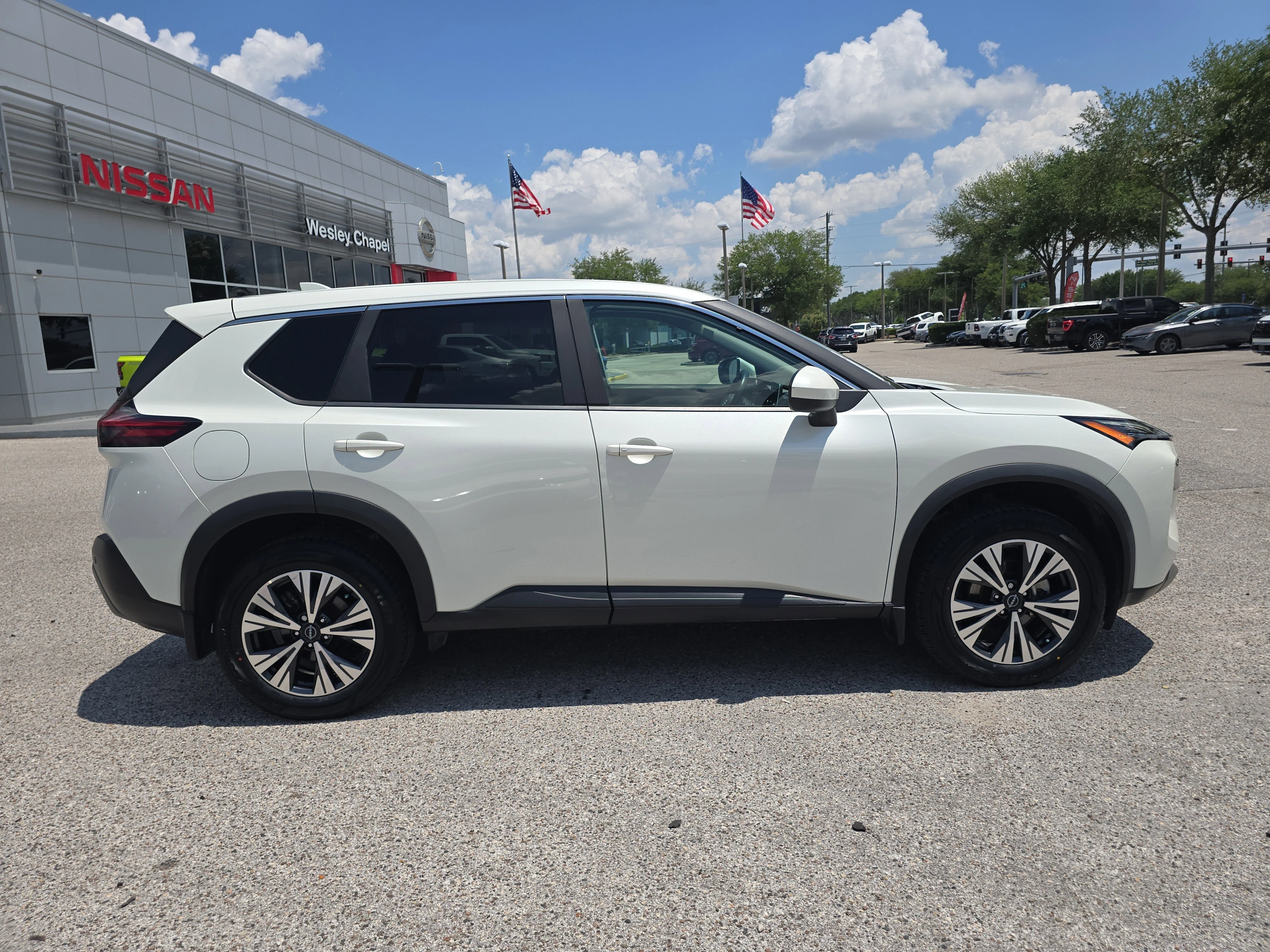 Certified Used 2023 Pearl White Tricoat Nissan SV image 9