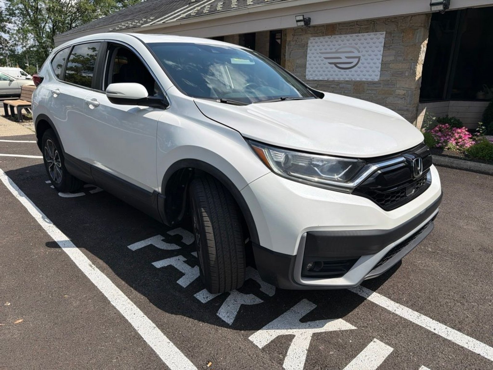 Certified Used 2021 Platinum White Pearl Honda EX-L image 5