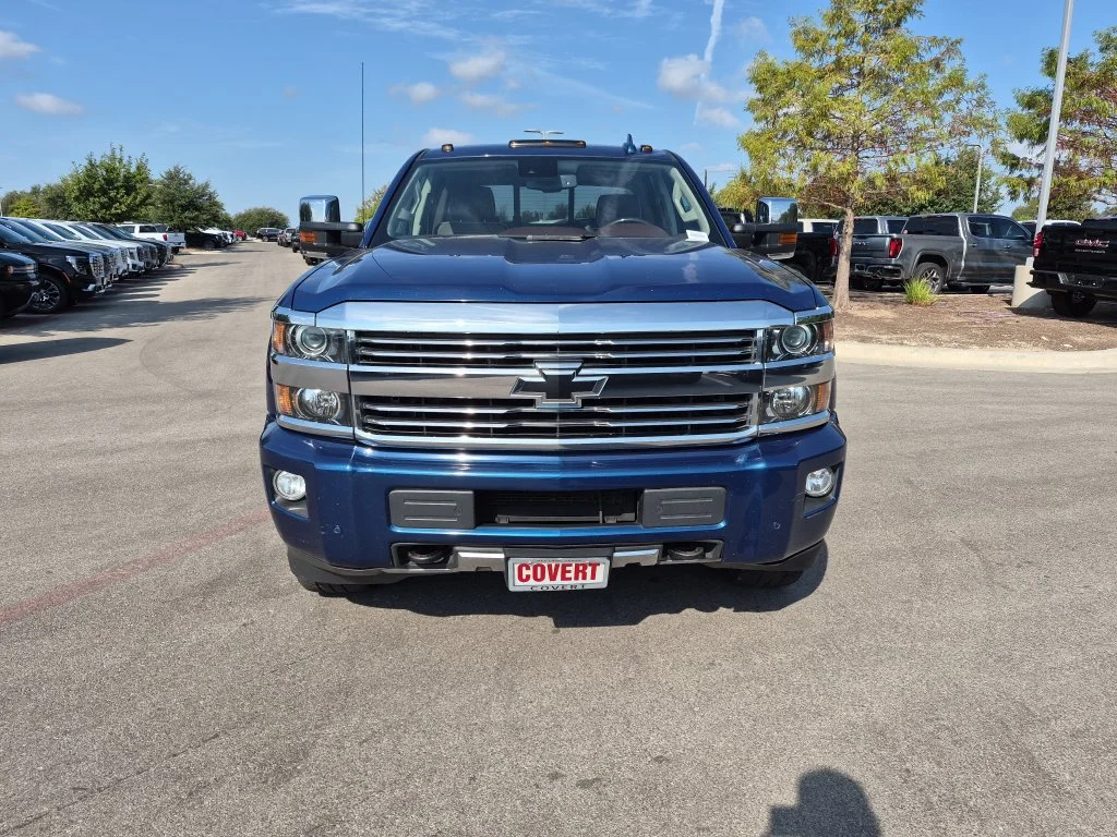Used 2016 DEEP OCEAN BLUE METALLIC Chevrolet High Country image 2