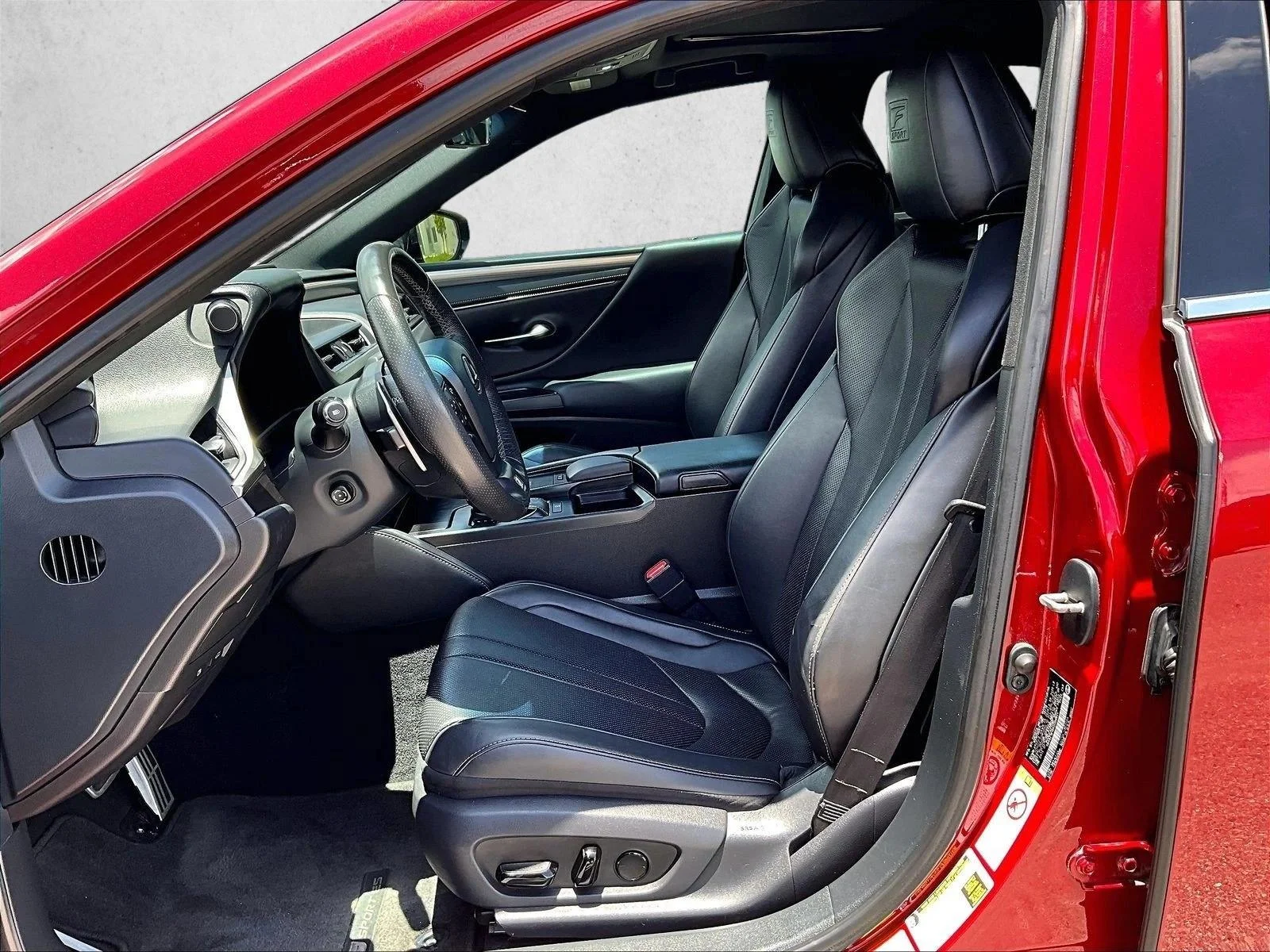 Used 2019 Red Lexus ES 350 F SPORT image 24