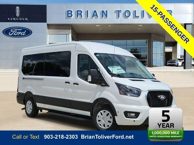 New 2026 Ford Transit Commercial Passenger Van XLT