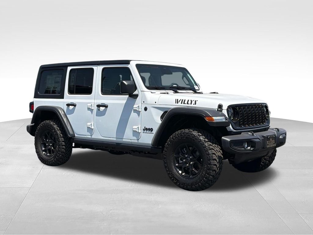 New 2026 Bright White Clear-Coat Exterior Paint Jeep Willys image 7