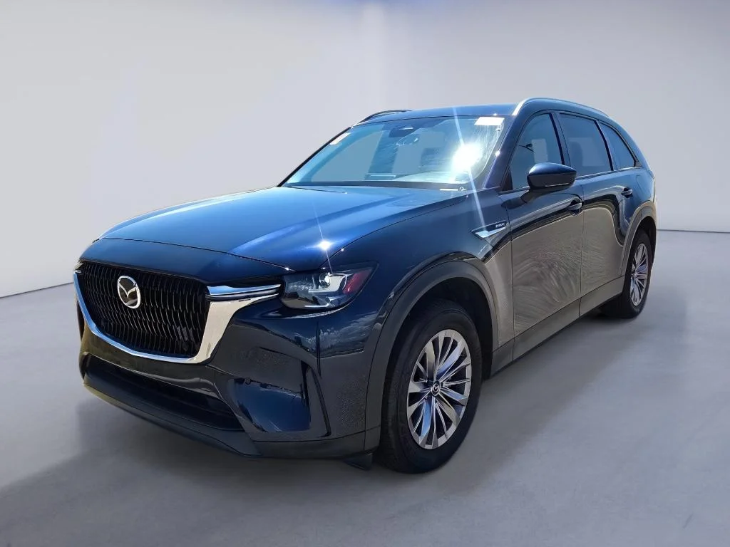 Used 2025 Deep Crystal Blue Mica Mazda Preferred Package image 1
