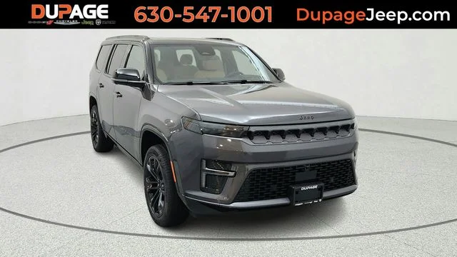 New 2026 Baltic-Gray Metallic Clear-Coat Exterior Paint Jeep Summit Reserve video 1