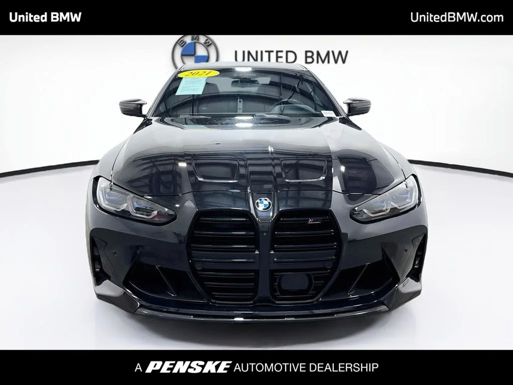 Used 2021 Black Sapphire Metallic BMW Competition image 2