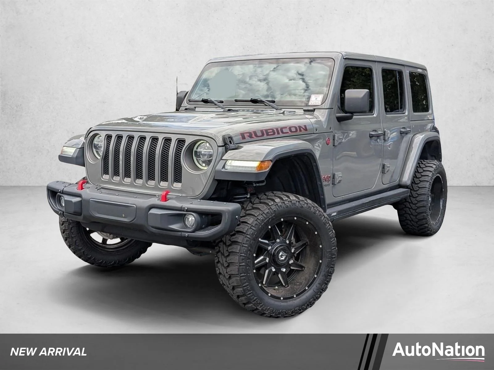 Used 2020 Sting-Gray Clearcoat Jeep Rubicon image 1