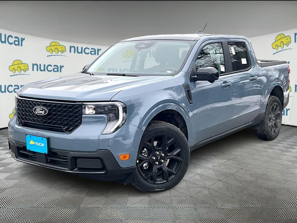 New 2026 Azure Gray Metallic Tri-Coat Ford Lariat image 3