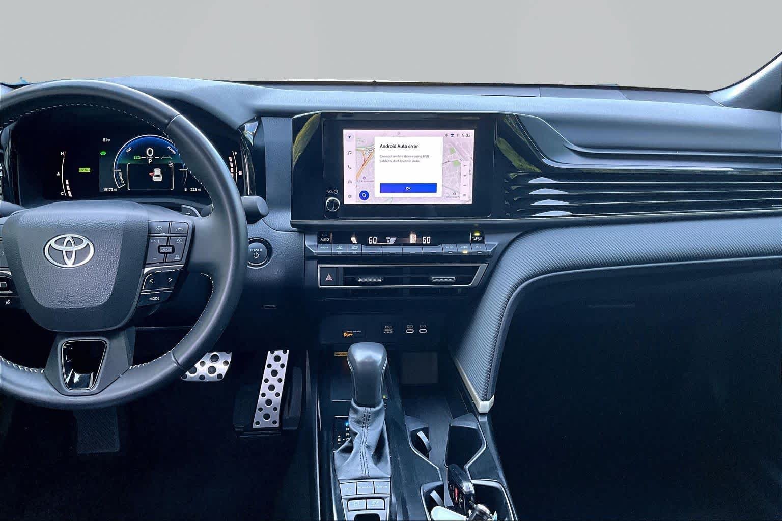 Used 2025 Midnight Black Metallic Toyota SE image 7