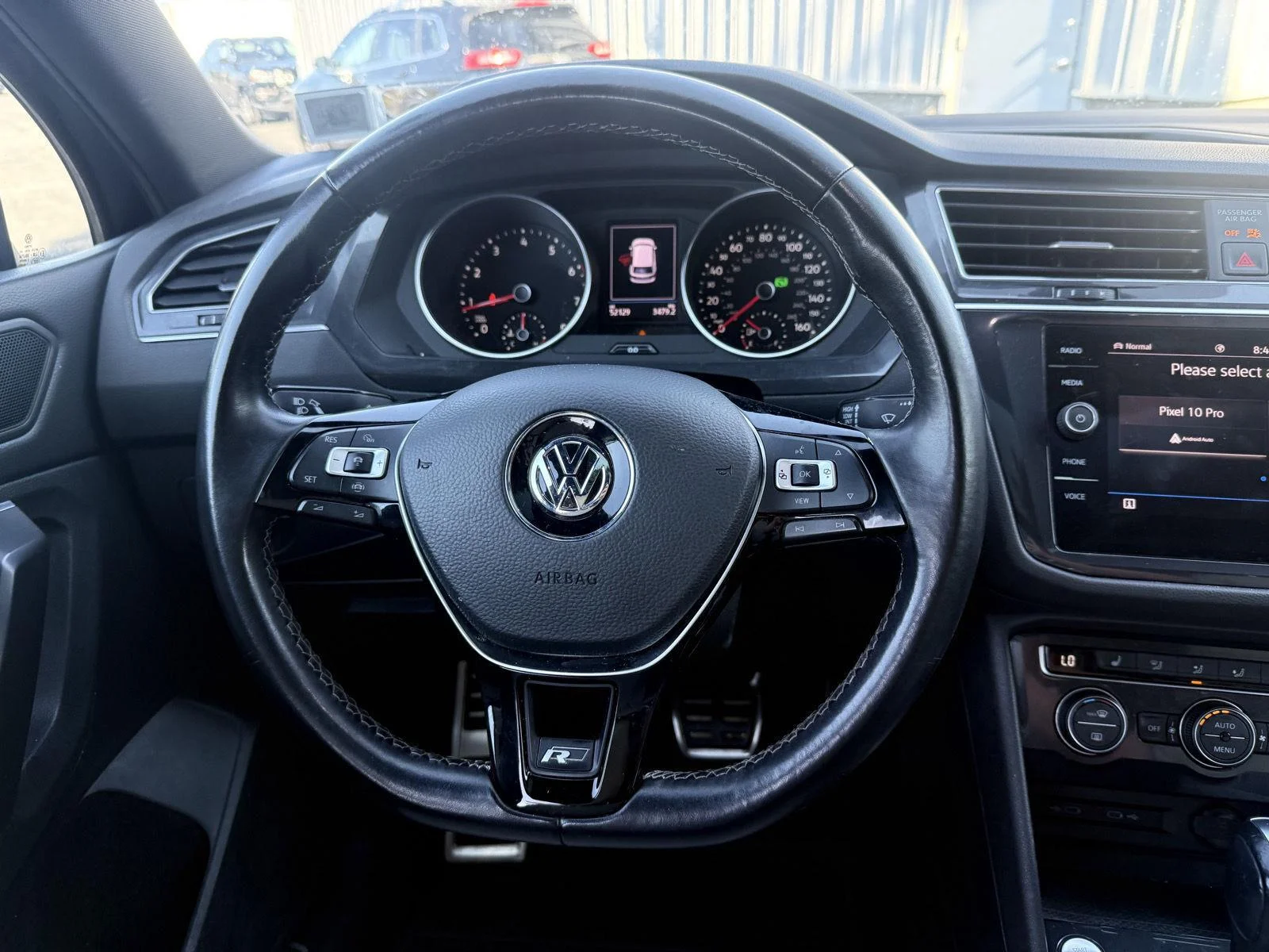 Used 2021 Platinum Gray Metallic Volkswagen SE R-Line Black image 12
