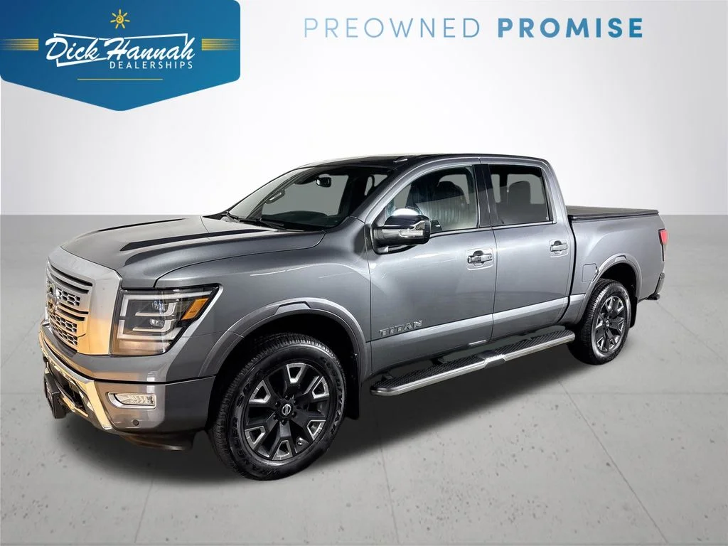 Used 2021 Gray Nissan Platinum Reserve image 1