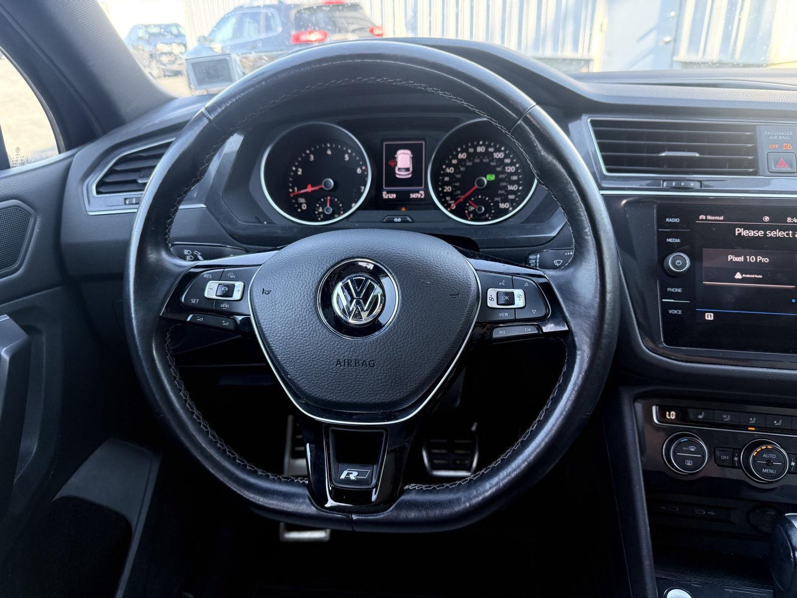 Used 2021 Platinum Gray Metallic Volkswagen SE R-Line Black image 12