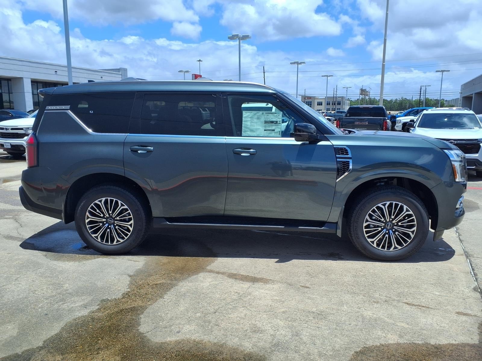 2026 Nissan Armada Platinum Gray at Robbins Nissan
