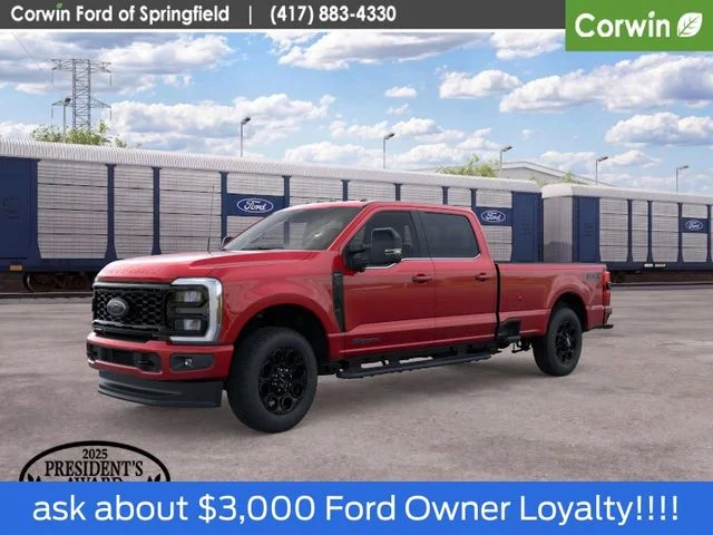 New 2026 Ruby Red Metallic Tinted Clearcoat Ford F-350® Lariat® image 1