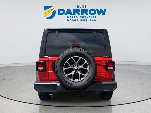 New 2026 Firecracker Red Clear-Coat Exterior Paint Jeep Sport S image 4