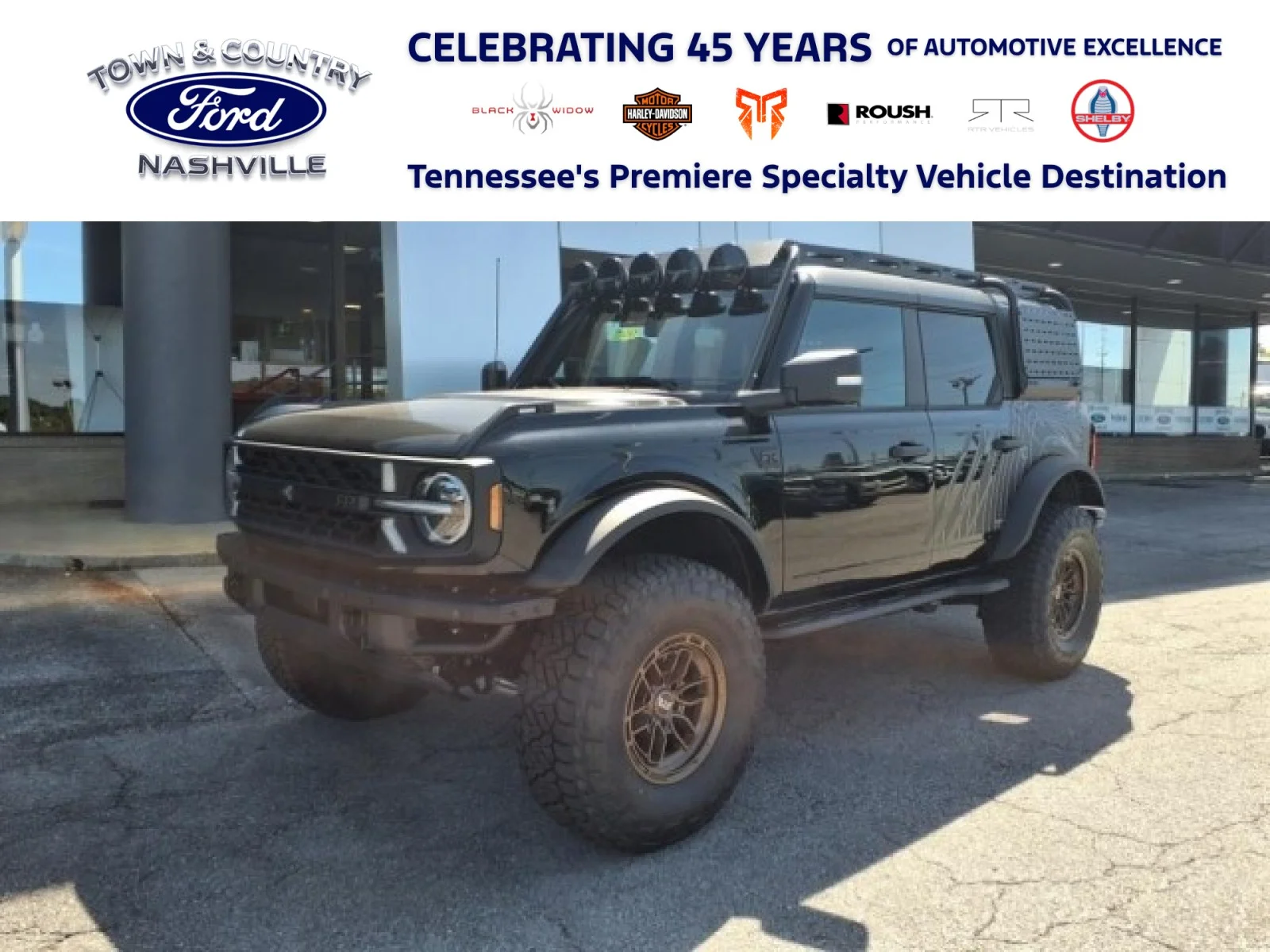 New 2025 Shadow Black Ford RTR ROVR 4WD image 1