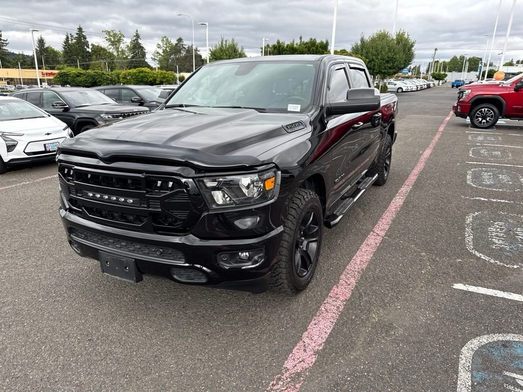 Used 2024 Diamond Black Crystal Pearlcoat Ram Big Horn/Lone Star image 3