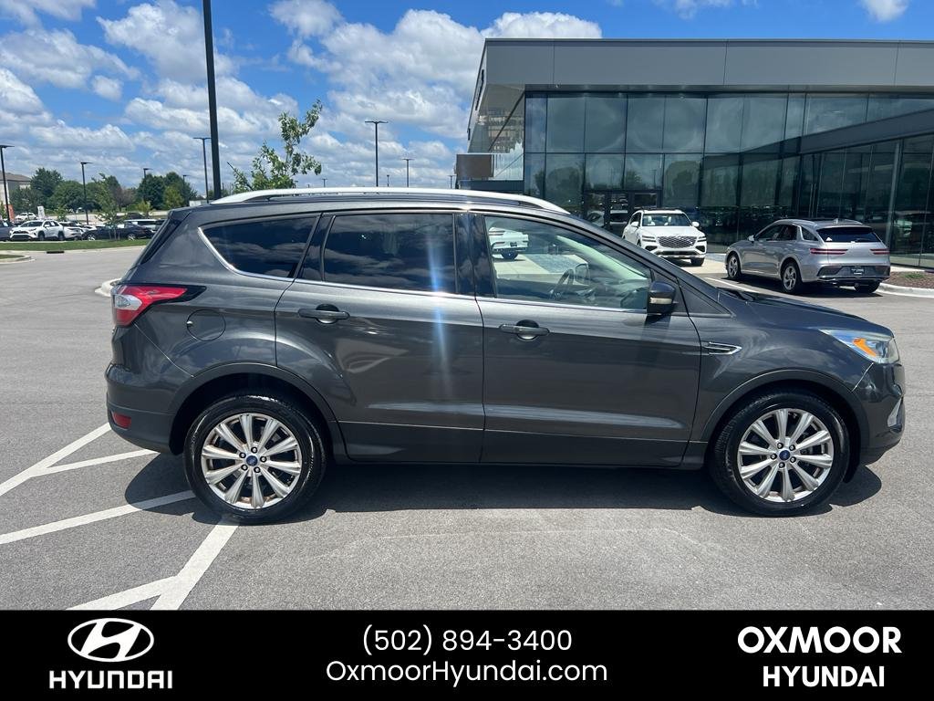 Used 2017 Magnetic Metallic Ford Titanium image 23