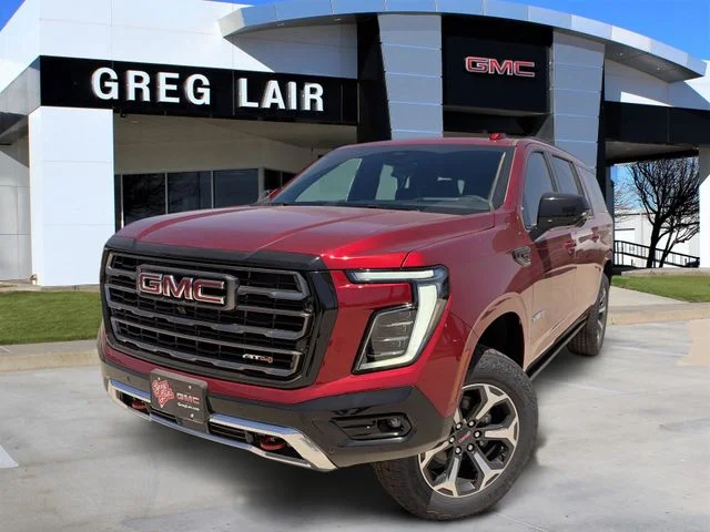 New 2026 Red GMC AT4 Ultimate image 1