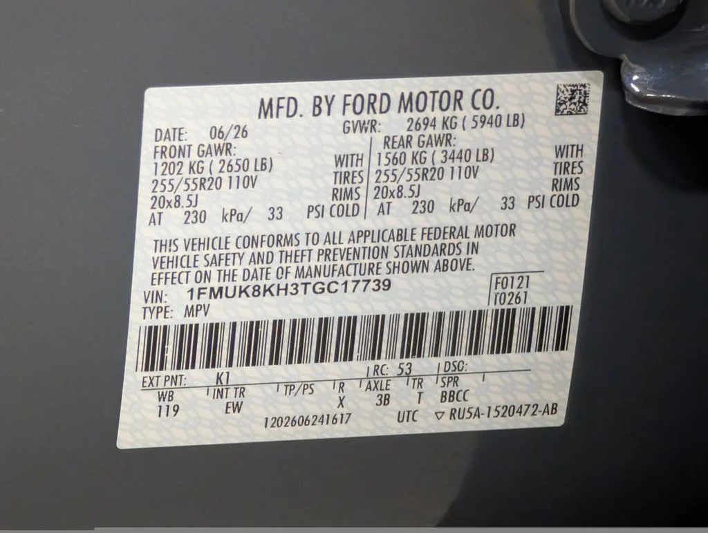 New 2026 Vapor Blue Metallic Ford ST-Line image 23