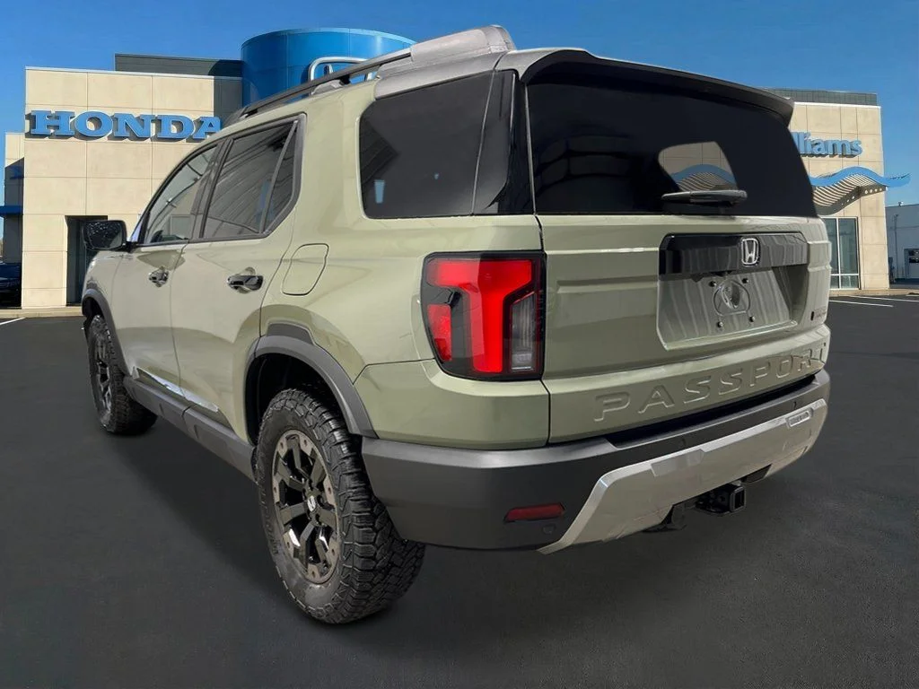 New 2026 Ash Green Metallic Honda TrailSport Elite image 3
