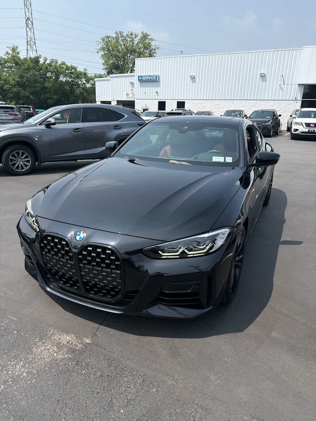 Used 2021 Black Sapphire Metallic BMW M440i xDrive image 4