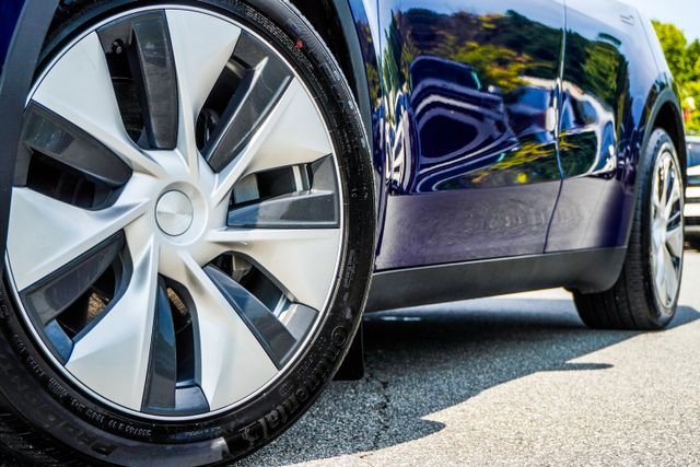 Used 2021 Blue Tesla Long Range image 4