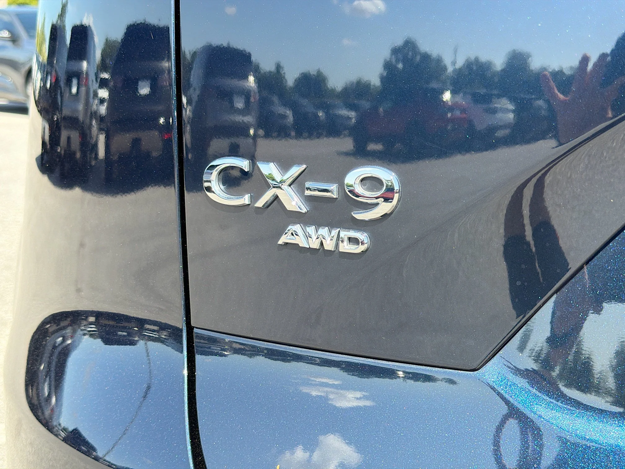 Used 2023 Deep Crystal Blue Mica Mazda Grand Touring image 11