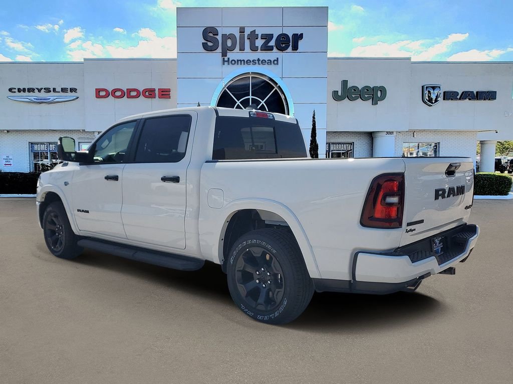 New 2026 Bright White Clear-Coat Exterior Paint RAM Big Horn/Lone Star image 3