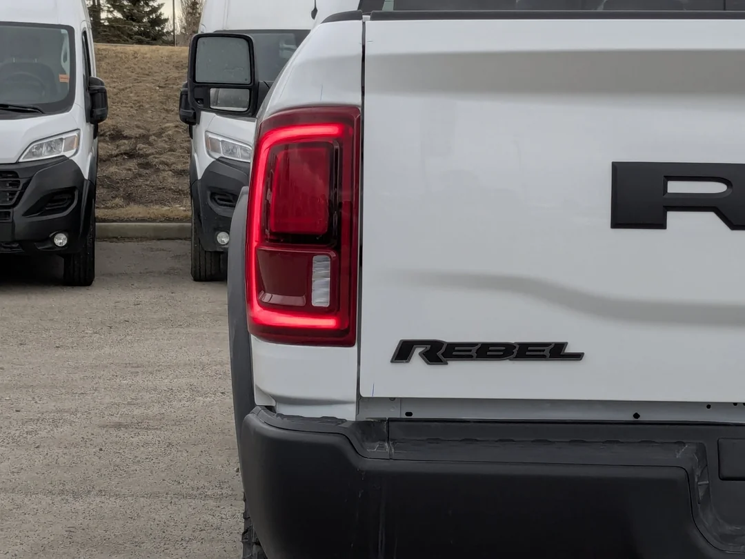 New 2026 White RAM Rebel - - 4x4 - 6.7L Cummins HO Diesel - Level 1 Grp - 5th Wheel Tow Grp & More! image 11