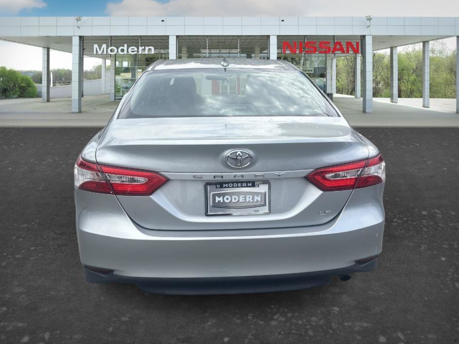 Used 2020 Celestial Silver Metallic Toyota LE image 4