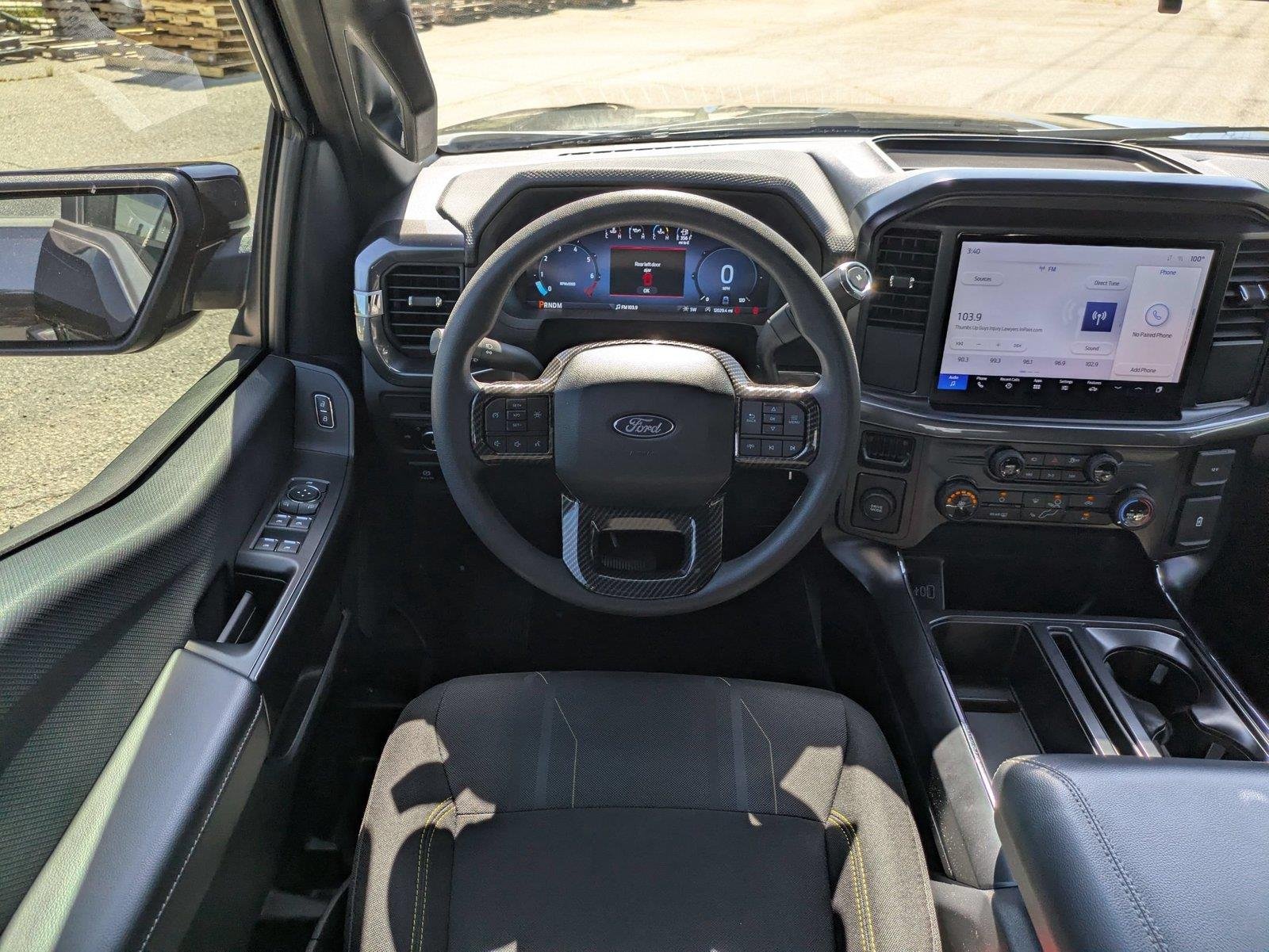 Used 2025 Agate Black Metallic Ford STX image 25